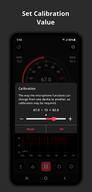 Sound Meter - dB Measurement Screenshot 3