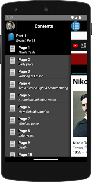 Nikola Tesla - Biography Screenshot 0