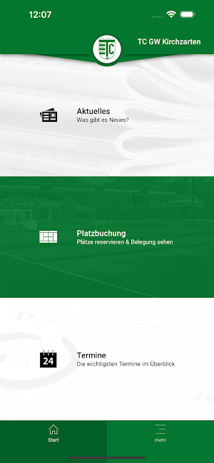 Tennisclub GW Kirchzarten e.V. Screenshot 0