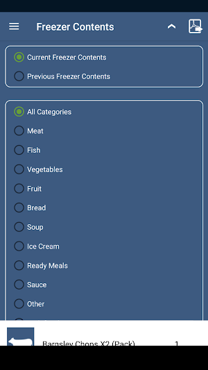 What's In My Freezer Screenshot 1