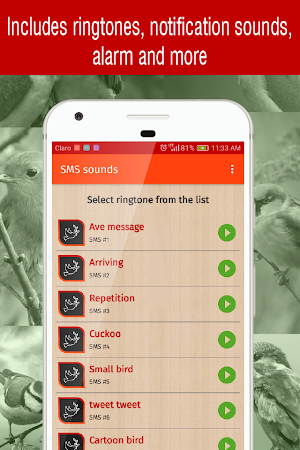 bird ringtones for phone, bird sounds ringtones Screenshot 3