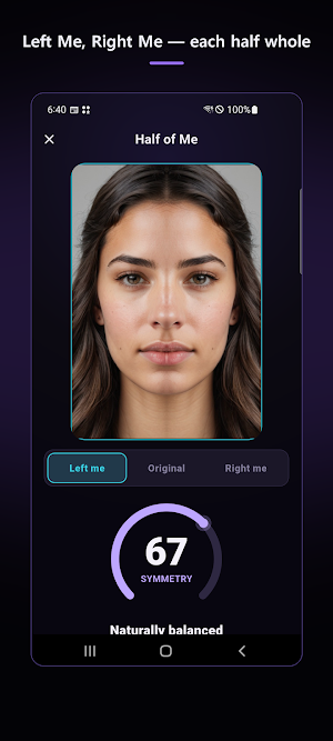 Half of Me - Face Symmetry Screenshot 2