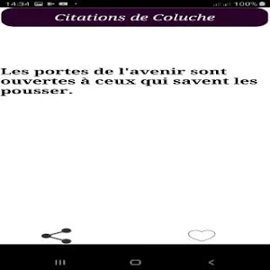 Citations de Coluche Screenshot 2