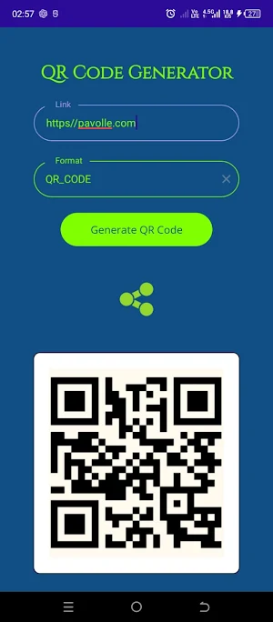 QR Code Generator Screenshot 1