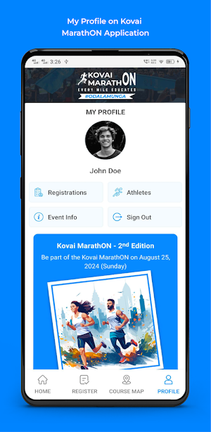 Kovai MarathON Screenshot 1
