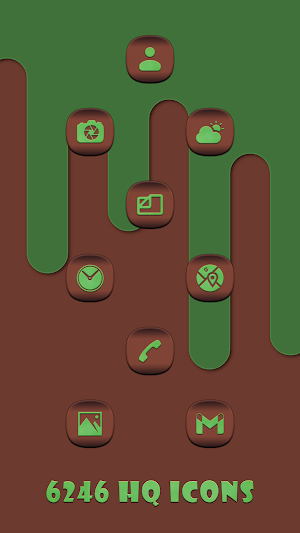 Alchemy Green Icons Screenshot 0