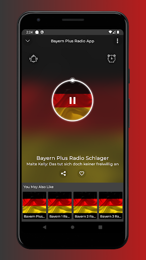 Bayern Plus Radio App Schlager Screenshot 1