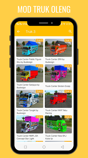 Mod Bussid Truk Oleng Artis Screenshot 3