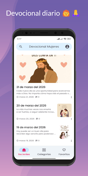 Devocional diario para mujeres Screenshot 0