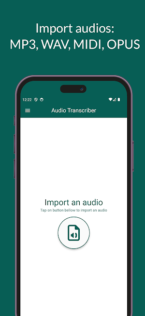 Transcriber: Audio to Text Screenshot 0