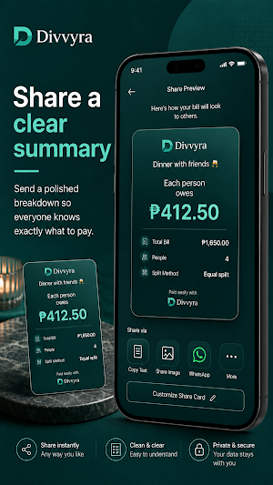 Divvyra: Tip Calculator Screenshot 2