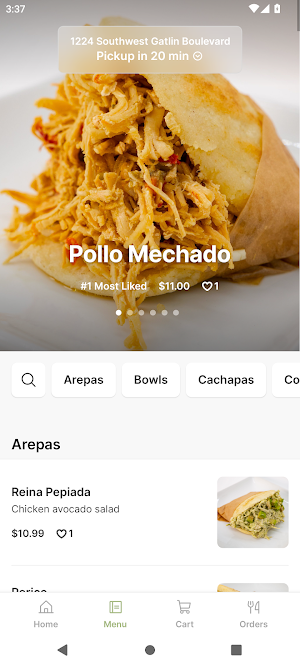 Dale Arepa Bar & Healthy Screenshot 1