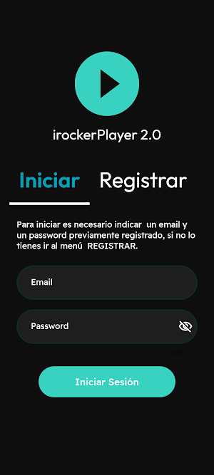 irockerPlayer 2.0 Screenshot 0