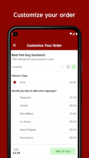 Frank’s Steaks & Burgers Screenshot 1