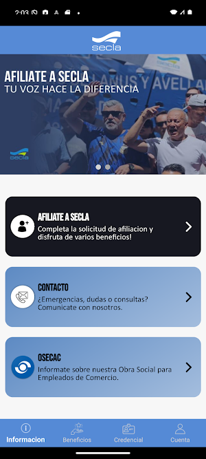 SECLA Credencial Digital Screenshot 0