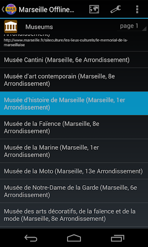 Marseille Offline City Map Screenshot 3