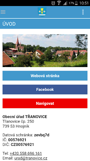 Obec Třanovice Screenshot 1