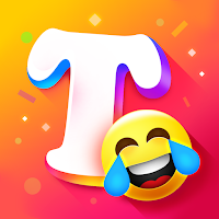 Text Smiley stickers WASticker