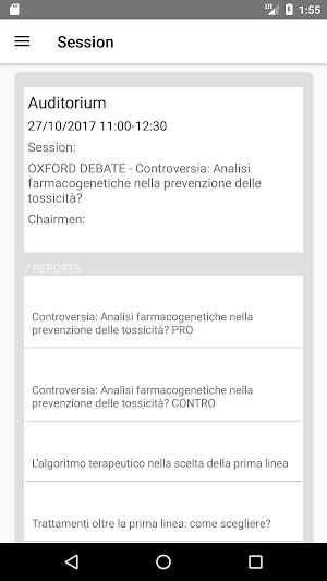 Congresso AIOM 2017 Screenshot 2