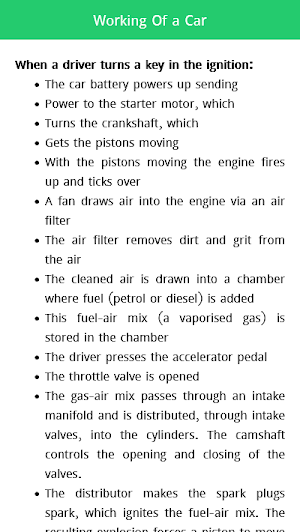 Automobile Engineering Screenshot 3