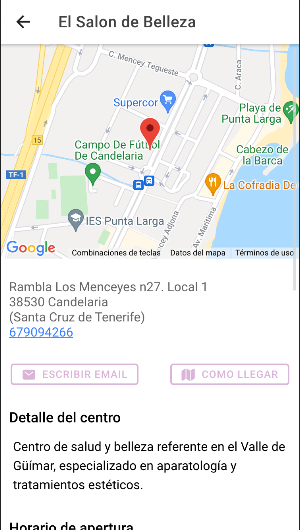 El Salón de Belleza Estética Screenshot 1