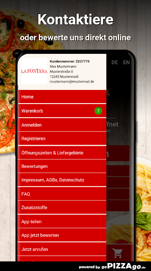 La Fontana Landshut Altdorf Screenshot 2