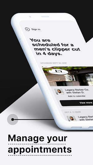Legacy Barber Co. Screenshot 1