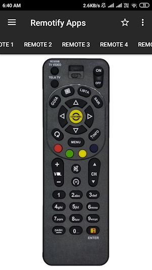 Controle Remoto Sky Screenshot 2