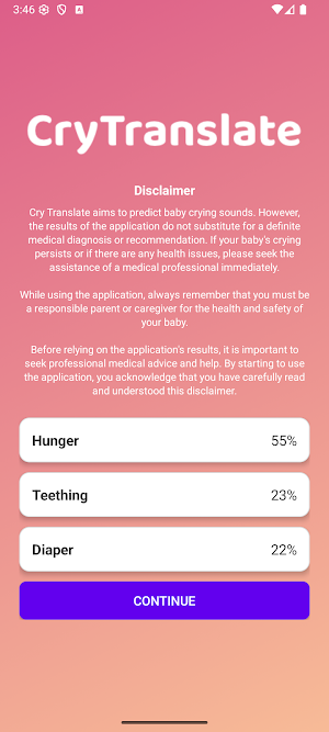 Cry Translate - AI Powered Screenshot 2
