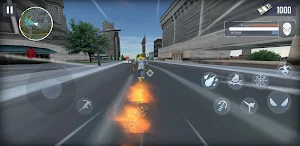 Spider Fighting:Rope Hero City Screenshot 1