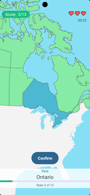 Provinces of Canada Screenshot 1