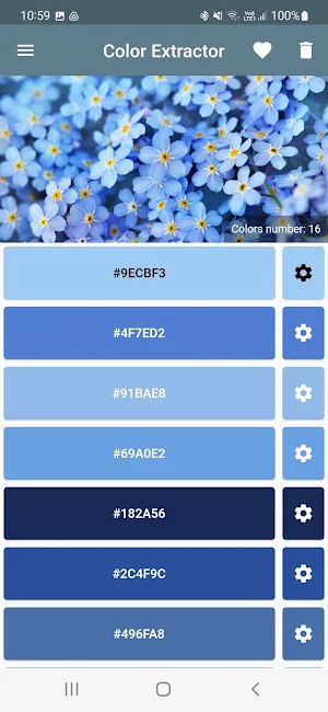 Colors Extrator Screenshot 0