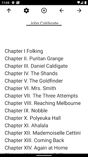 Book, John Caldigate Screenshot 0
