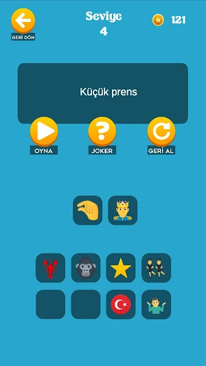 Emoji Bil - Kitap ve Masallar Screenshot 3