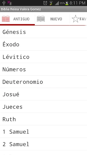 Biblia Reina Valera Gomez 2010 Screenshot 0