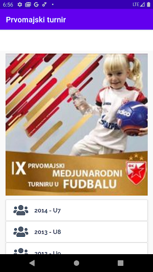 Prvomajski turnir Screenshot 0