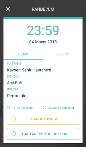 Kayseri Şehir Eğitim ve Araştırma Hastanesi Screenshot 3