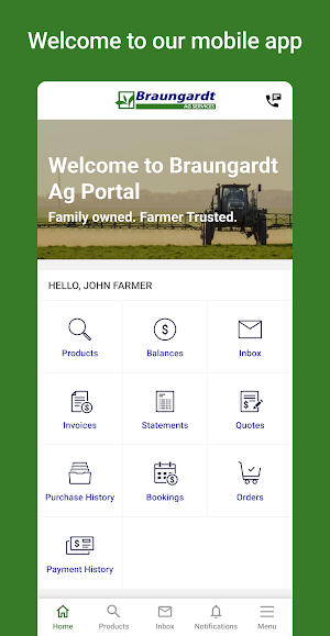 Braungardt Ag Portal Screenshot 0