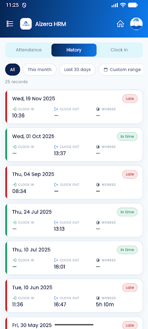 Aizera HRM Screenshot 0