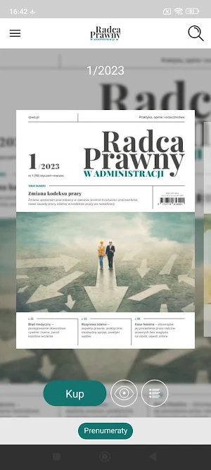 Radca Prawny w Administracji Screenshot 1