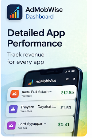 AdMobWise – AdMob Dashboard Screenshot 1