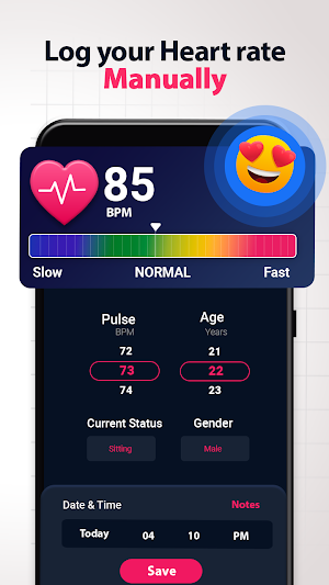 Heart Rate Monitor: Pulse Scan Screenshot 2