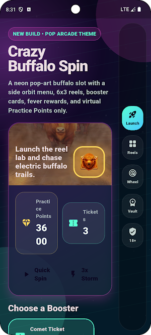 Crazy Buffalo Spin Screenshot 1