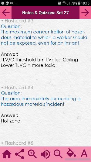 Figher fighting & hazardous materials: Exam Review Screenshot 2