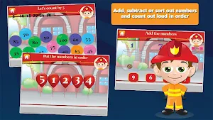 Fireman Kids Grade 1 Games Screenshot 1
