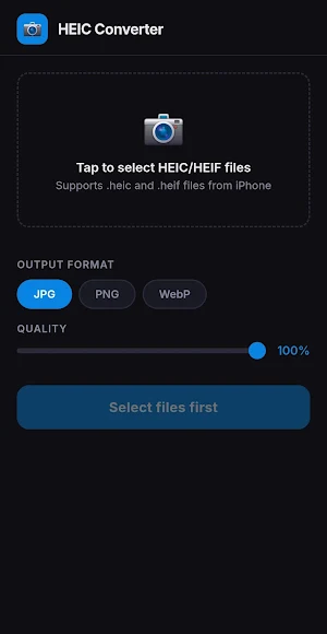 Heic Converter Heic to Jpg/Png Screenshot 0
