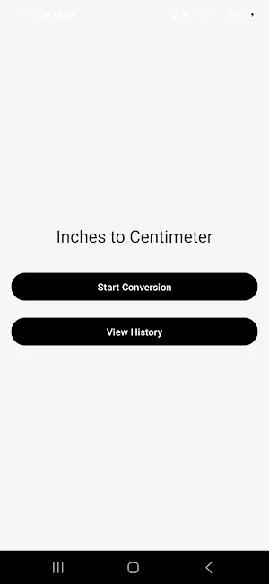 Inches to cm converter Screenshot 0