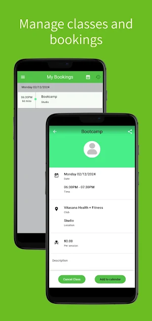 Vitasana Health + Fitness Screenshot 2