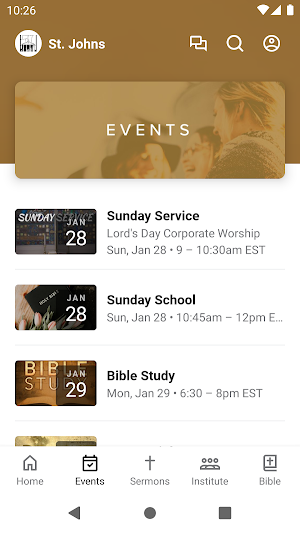 St. John's Reformed Church Screenshot 1
