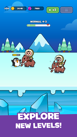 Mighty Little Heroes: Idle Rpg Screenshot 1